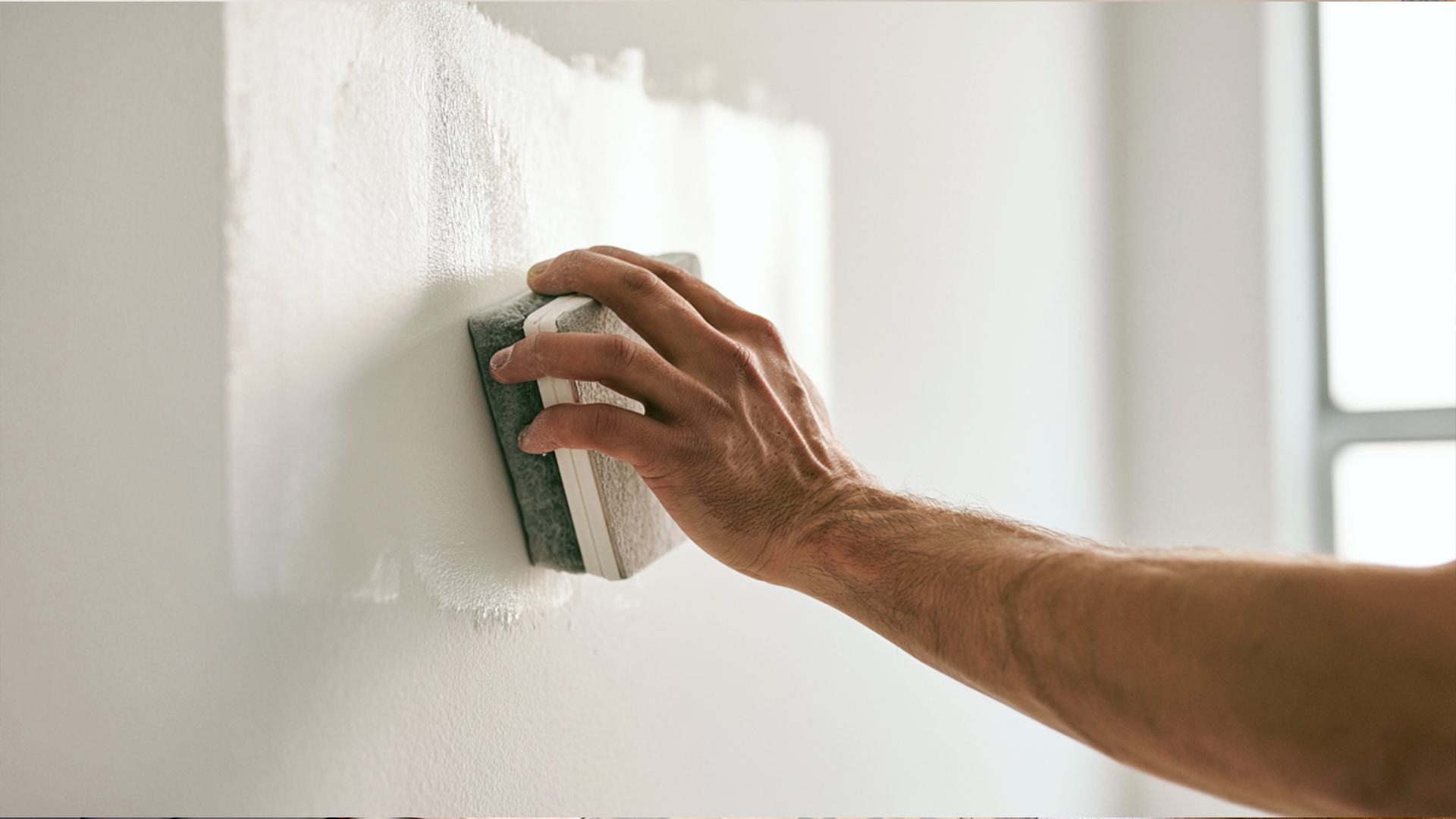 Surface repair and preparation by Molinare Painting Inc.